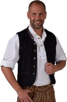 Boeren Tirol & Oktoberfest Kostuum | Trachtenvest Altijd Bierfeest Zwart Man | Small | Bierfeest | Verkleedkleding