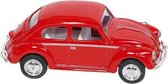 Metalen Volkswagen Klassieke Kever 1967: Rood 6,5 cm