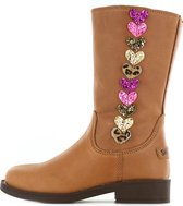 Cowboylaarzen | Meisjes | Cognac Hearts | Leer | Shoesme | Maat 28