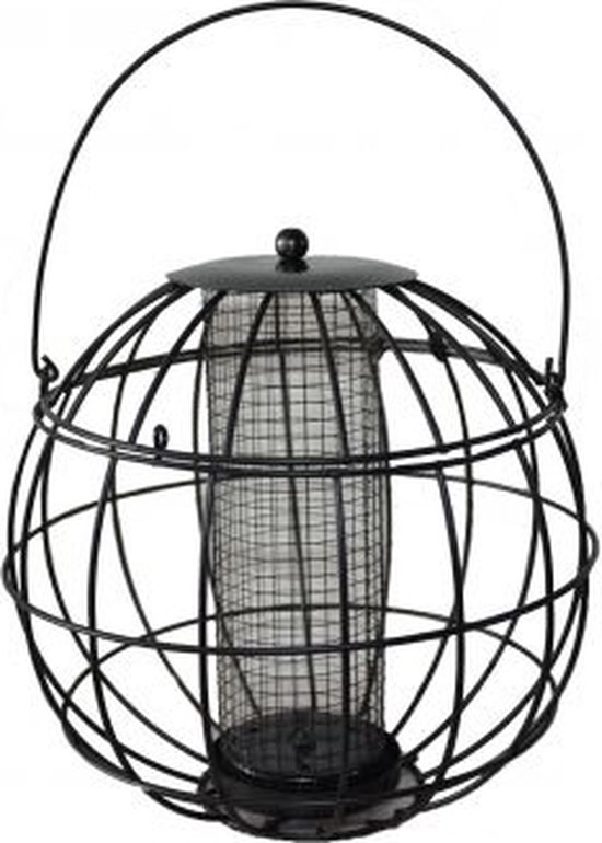 Foto: Tweedfeed pindafeeder met beschermkap 21 x 21 x 24 cm