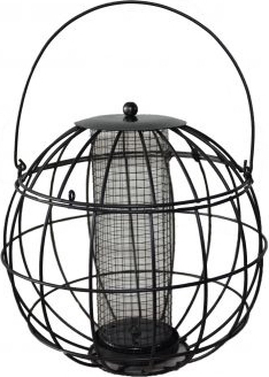 Tweedfeed pindafeeder - met beschermkap - 21 x 21 x 24 cm