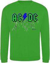 Sweater ACDC blue - Happy green (XL)