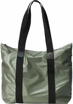 RAINS Tote Bag Rush Shiny Olive