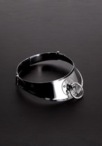 Locking Men's Collar with Ring (15") - Leash and Collars