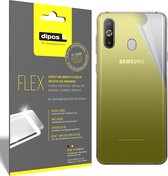 dipos I 3x Beschermfolie 100% compatibel met Samsung Galaxy A9 Pro (2019) Rückseite Folie I 3D Full Cover screen-protector