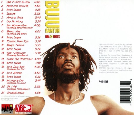 Inna Heights (CD), Buju Banton | CD (album) | Muziek | bol