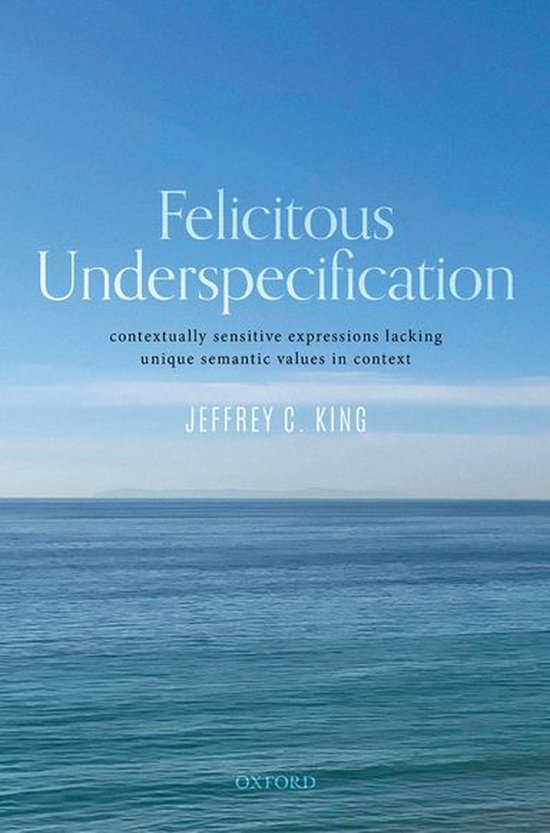 Felicitous Underspecification - cover