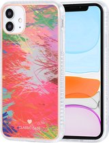 UNIQ Classic Case iPhone 11 TPU Backcover hoesje - Graffiti Red
