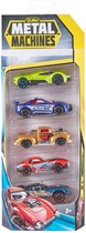 Zuru Metal Machines Die-Cast Auto's 5 Stuks Assorti