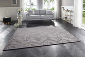 Laagpolig vloerkleed Lantian Elle Decoration - grijs 120x170 cm