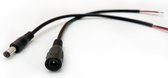 Câble DC Noxion Strip pour bande LED Noxion | Câble ouvert femelle + prise mâle.