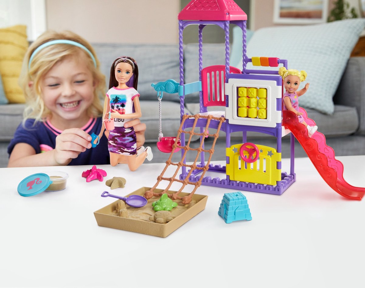 Barbie Skipper Speeltuin Speelset | bol.com
