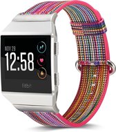 By Qubix - Fitbit Ionic TPU bandje - Roze / Oranje