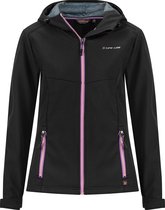 Life-Line Khloe Dames Softshell Jas - Zwart - 46