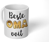 Mok - Koffiemok - Spreuken - Quotes Beste Oma Ooit - Oma - Moederdag - Mokken - 350 ML - Beker - Koffiemokken - Theemok - Mok met tekst