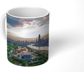 Mok - Architecturaal landschap van Wuhan - 350 ML - Beker