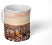 Mok - Skyline - Lissabon - Zonsondergang - 350 ML - Beker