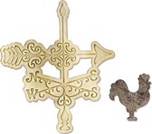 Sizzix Bigz Mal met Texture Impr. - Weathervane 658965 French Farmhouse