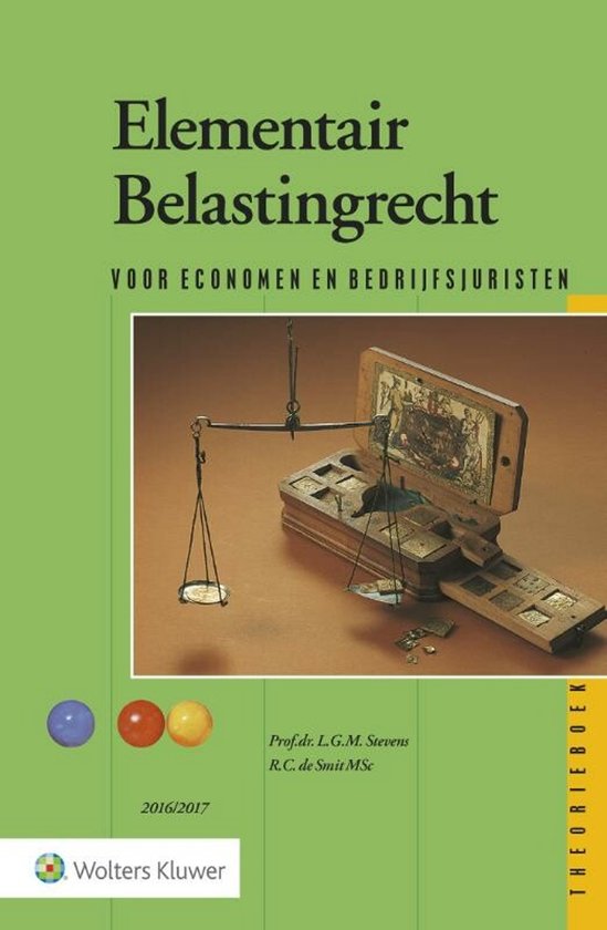 Elementair Belastingrecht 2016/2017 - cover