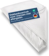 Blumtal Dekbedhoes - Anti-allergie - Anti-mijt dekbed beschermer - Wit - 140 x 220 cm - Set van 2
