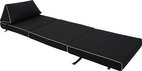 Matras pliable en velours Loft 25 - Matelas pliant adulte 1 personne -  Matelas invité