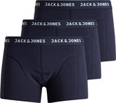 Jack & Jones Heren Boxershorts JACANTHONY Blauw 3-Pack - Maat S