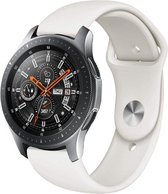 By Qubix Rubberen sportband - Roomwit - Xiaomi Mi Watch - Xiaomi Watch S1 - S1 Pro - S1 Active - Watch S2