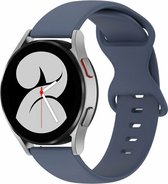 By Qubix Solid color sportband - Blauw - Xiaomi Mi Watch - Xiaomi Watch S1 - S1 Pro - S1 Active - Watch S2