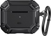 ESR Hoesje geschikt voor Dun Apple AirPods 3 Hoesje Flexibel TPU | ESR Shock Armor Tough - Zwart