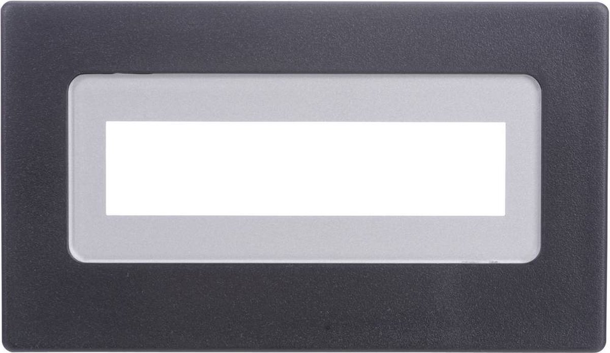 H-Tronic FR 216 Frontframe Zwart Geschikt voor: LCD-display 16 x 2 (b x h x d) 91 x 53 x 20 mm Kunststof
