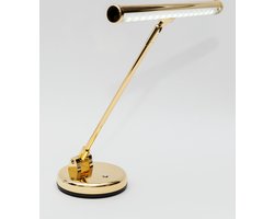 Feurich LED pianolamp Messing (ook snoerloos)