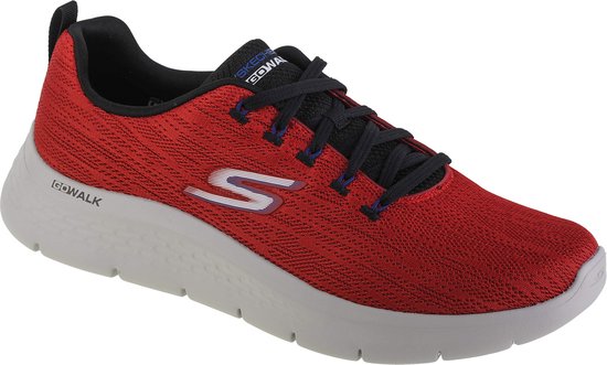 Skechers GO Walk Flex - Quata 216481-RDBK, Homme, Rouge, Baskets pour femmes, Chaussures de sport, taille: 45.5