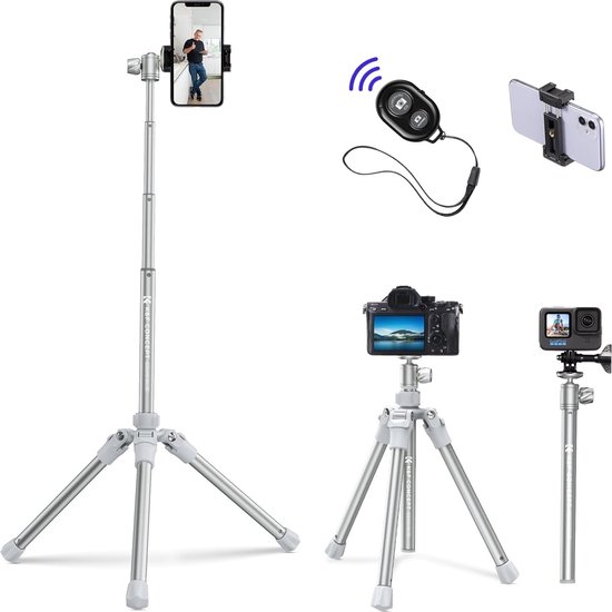 camerastatief - Camera Statief / Aluminium Reisstatief | bol