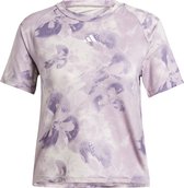 adidas Performance Train Essentials AOP Flower Tie-Dye T-shirt - Dames - Roze- 2XL