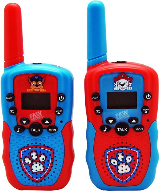 TALKIES WALKIE DE LUXE PAW PATROL