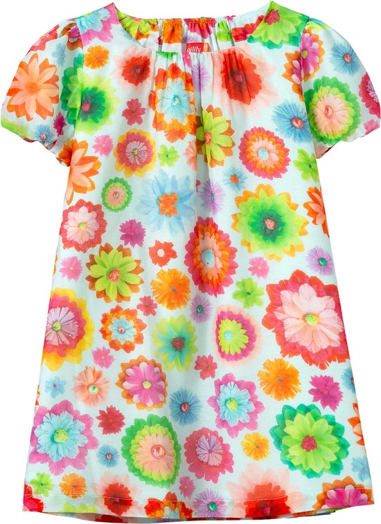 Oilily Daydreaming - jurk - Meisjes - Blauw - 110