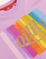 Thrill l.sl. T-shirt 34 Solid with artwork Be You Pink: 152/12yr