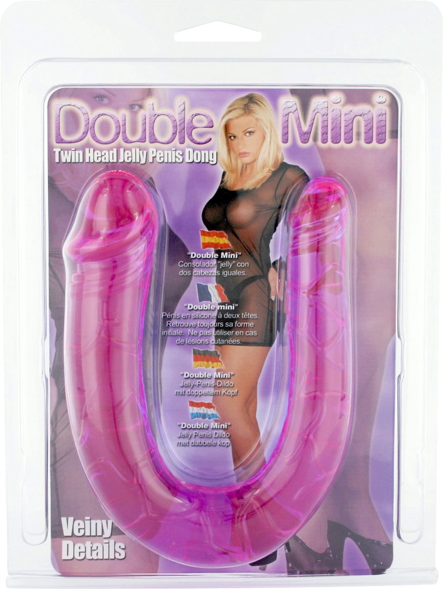 Seven Creations Double dong Twin Head Dildo - Roze