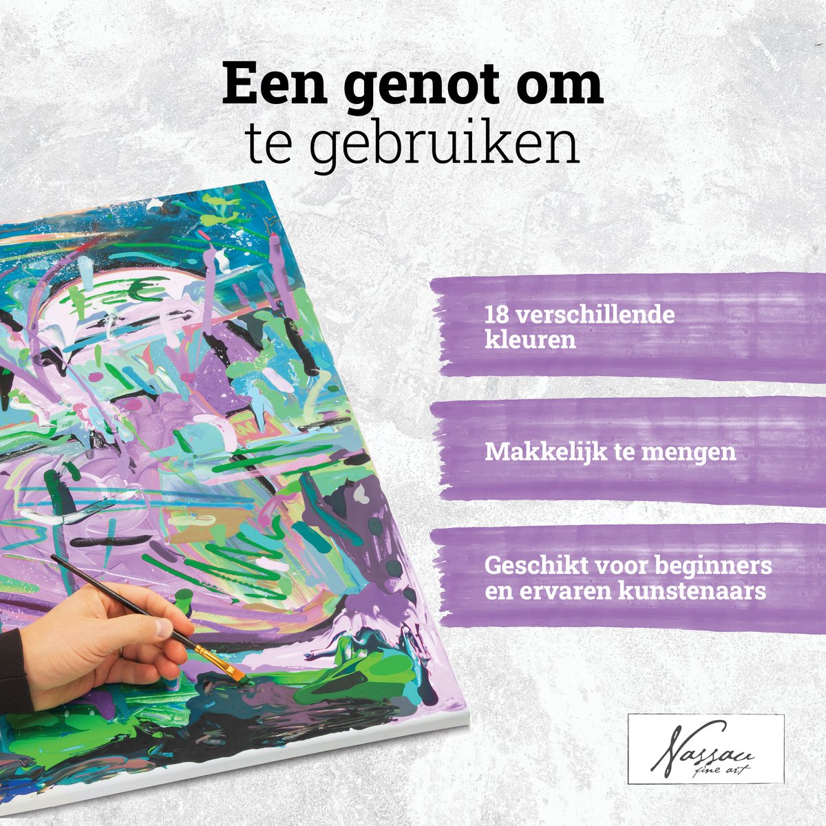 Geniet van kunst acrylverf op nummer 30x30 cm - Mount Fuji - Complete set met verf en penselen - Eenvoudige creatieve hobby's voor kinderen en volwassenen - Beginners en liefhebbers