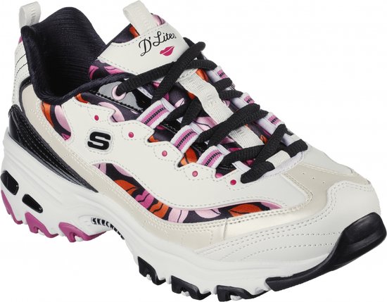 Skechers D LITES DVF White Black Pink 36 bol