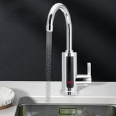 Velox Warmwaterkraan - 230 Volt - Met display - Kokendwaterkraan - Warmwaterkraan electrisch - Snel warm water - Heet water dispenser - Kokend water kraan - Elektrische kraan