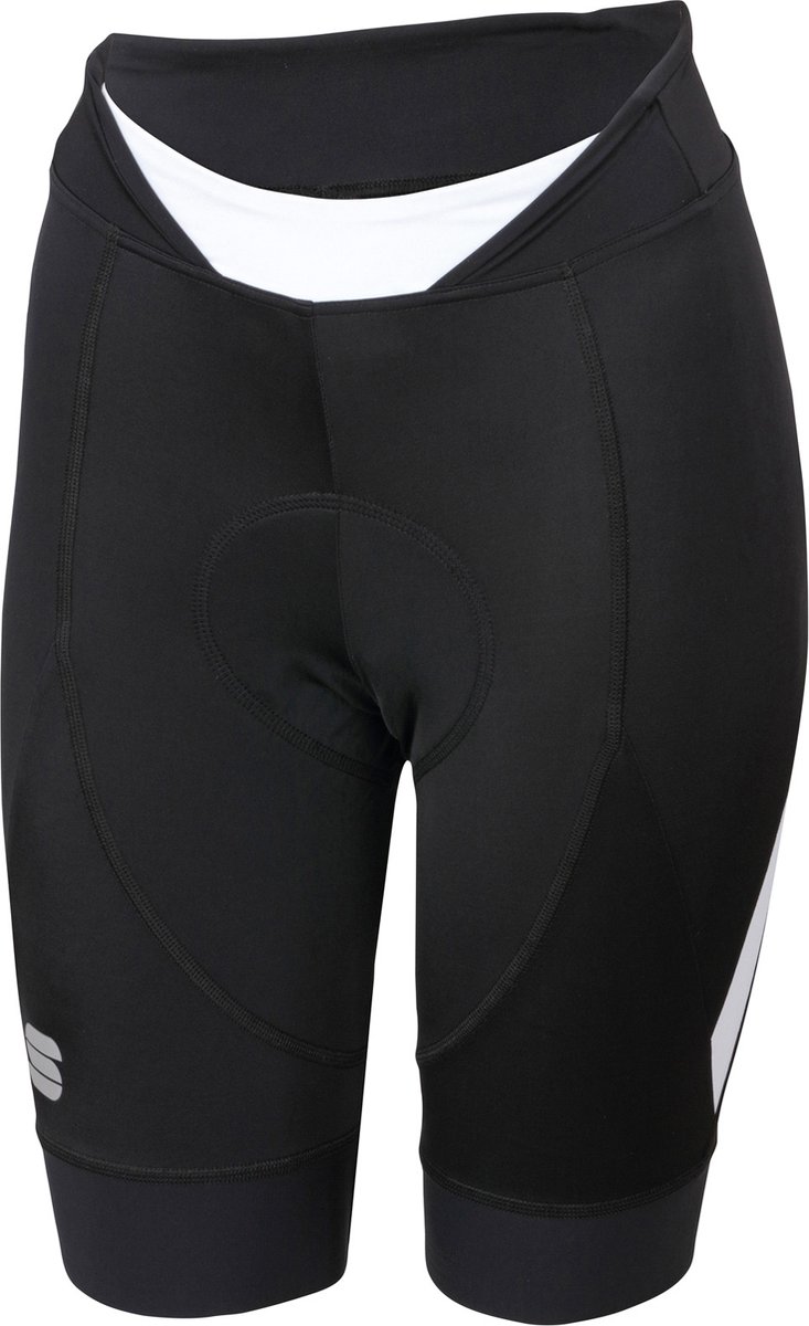 Sportful Fietsbroek zonder bretels Dames Zwart Wit / SF Neo W Short-Black/White - XL