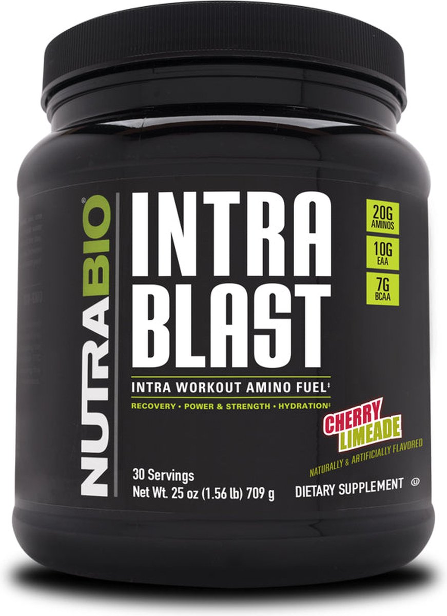 NutraBio Intra Blast - Sweet Tea - 750 gr