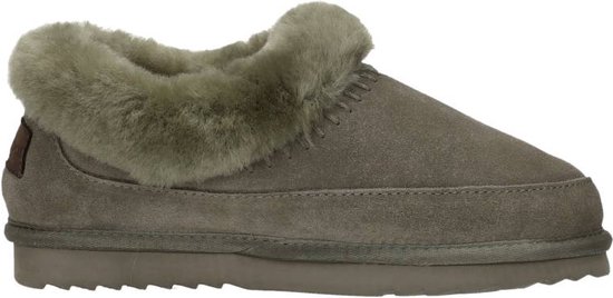 Warmbat Barraba Pantoffels Dicht - taupe - Maat 39