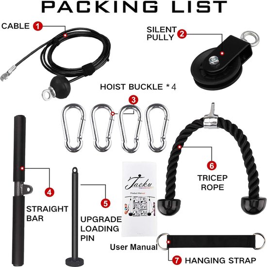 Cable Elite Series Trainer Unisex – PowerTubes Für Ganzkörpertraining, 6 Stärken, Mit Türhalter