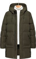 Livano Winterjas - Heren - Parka Heren - Jas - Winter - Volwassen - Groen - Maat XL