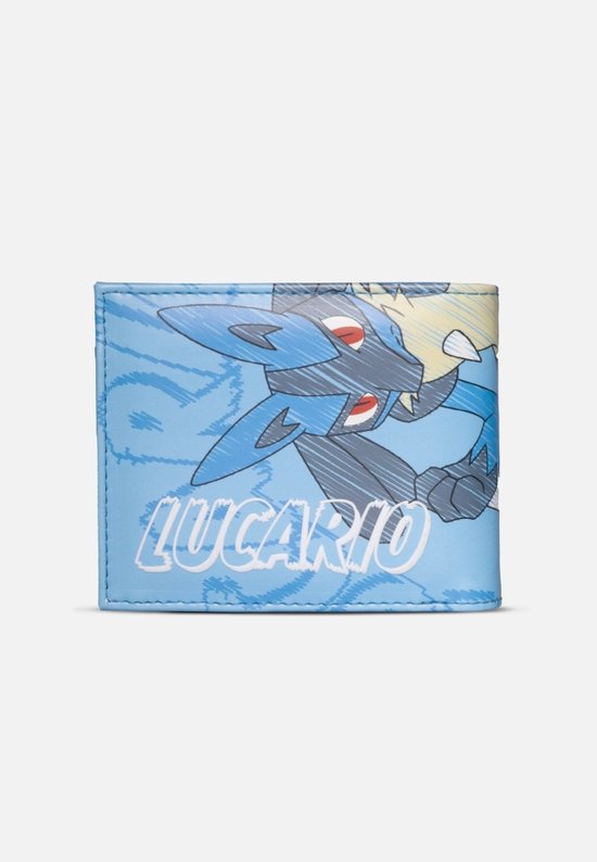 Pokémon - Lucario Bifold portemonnee - Blauw