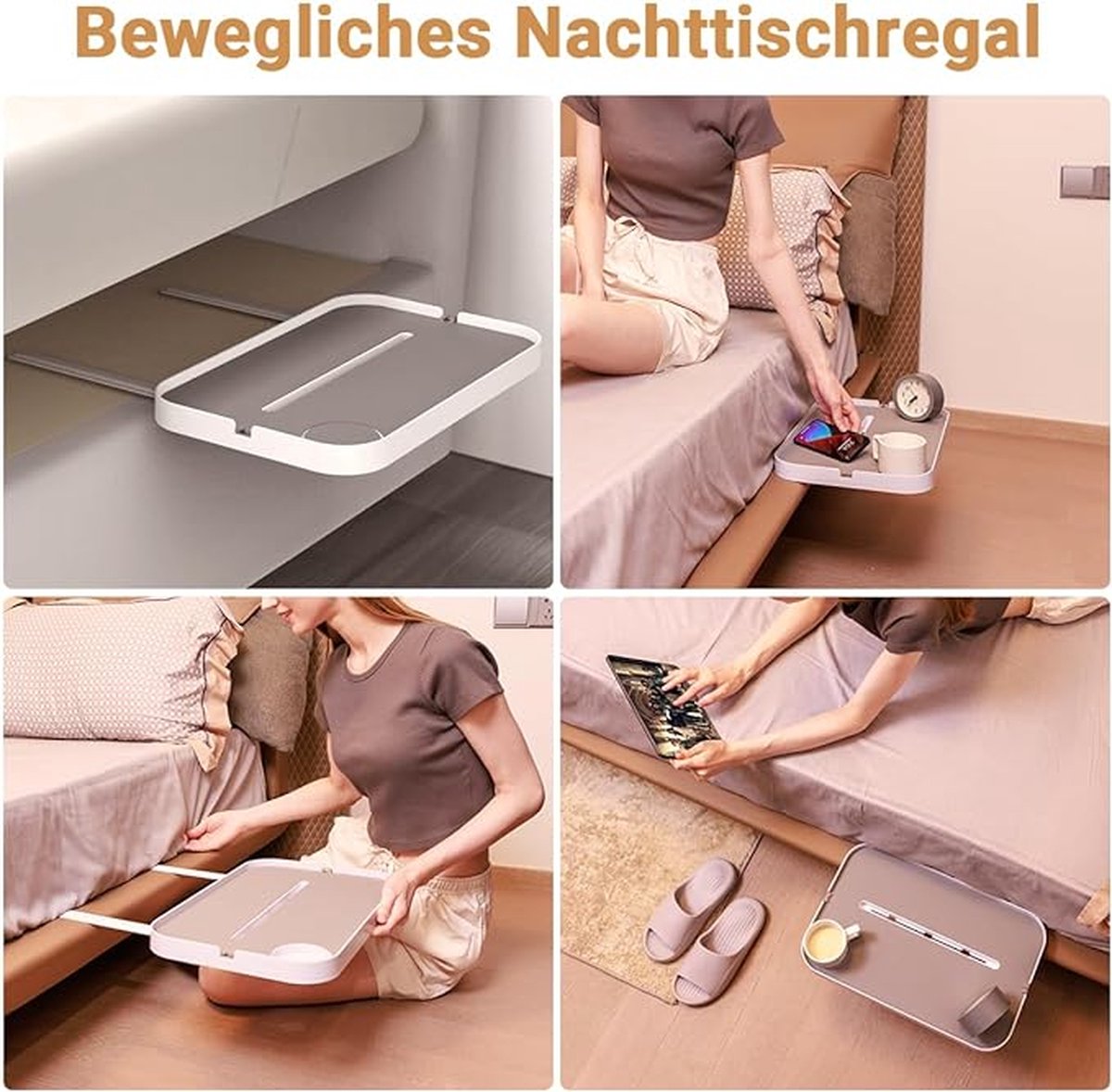 nachtkastje bedplank ‎43.4 x 28.1 x 31 cm;
