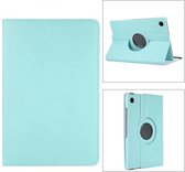 Tablethoes Geschikt voor: Samsung Galaxy Tab S6 Lite 10.4 inch (2020, 2022) P610 P615 P613 P619 hoesje 360° draaibaar (licht blauw)