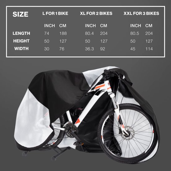 TeamObsidian Fiets Hoes - Waterdichte buiten- of